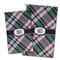 Plaid with Pop Golf Towel - PARENT (small and large)