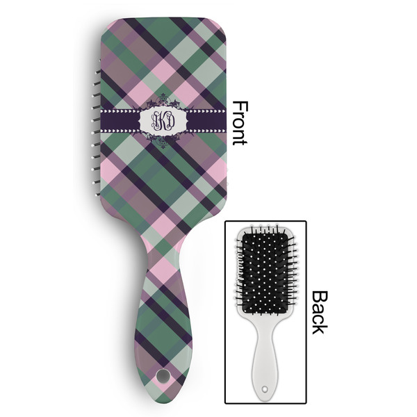 Plaid with Pop Hair Brush - Approval