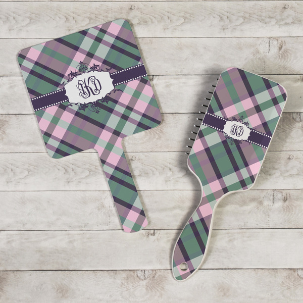 Plaid with Pop Hand Mirrors - In Context