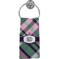 Plaid with Pop Hand Towel - Full Print (Personalized)