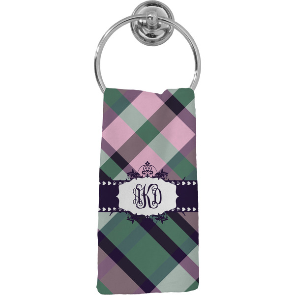 Custom Plaid with Pop Hand Towel - Full Print (Personalized)