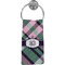 Plaid with Pop Hand Towel (Personalized)