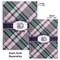Plaid with Pop Hard Cover Journal - Compare