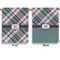 Plaid with Pop House Flags - Double Sided - APPROVAL