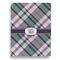 Plaid with Pop House Flags - Double Sided - FRONT