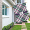 Plaid with Pop House Flags - Double Sided - LIFESTYLE