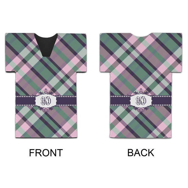 Plaid with Pop Jersey Bottle Cooler - APPROVAL