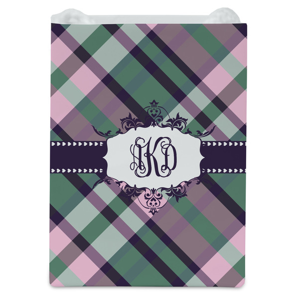 Plaid with Pop Jewelry Gift Bag - Gloss - Front