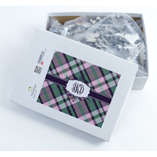 Plaid with Pop Jigsaw Puzzle 500 Piece - Box
