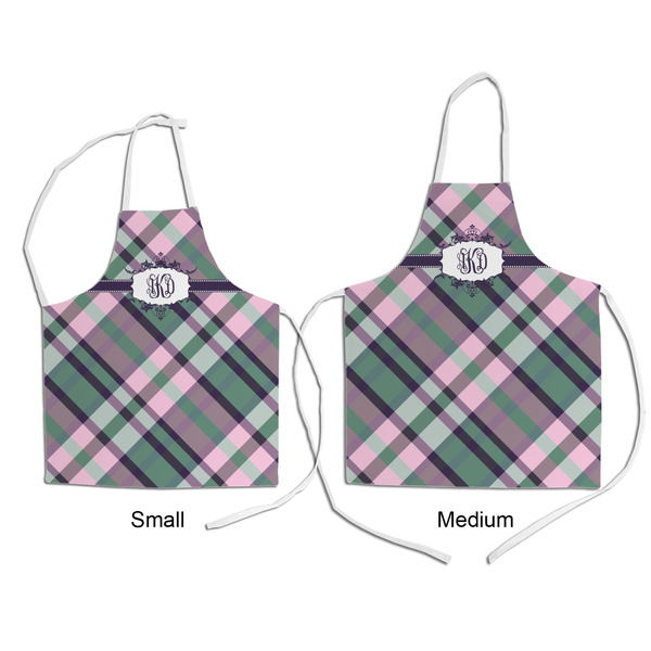 Plaid with Pop Kid's Aprons - Comparison
