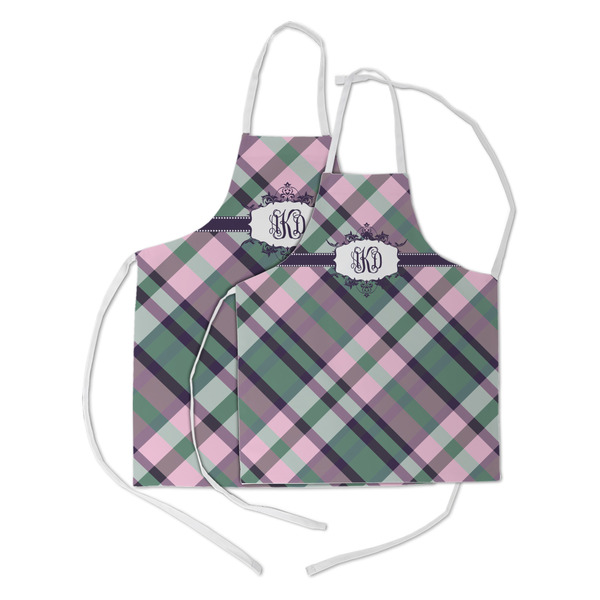 Plaid with Pop Kid's Aprons - Parent - Main