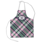 Plaid with Pop Kid's Apron - Small (Personalized)