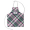 Plaid with Pop Kid's Apron - Small (Personalized)