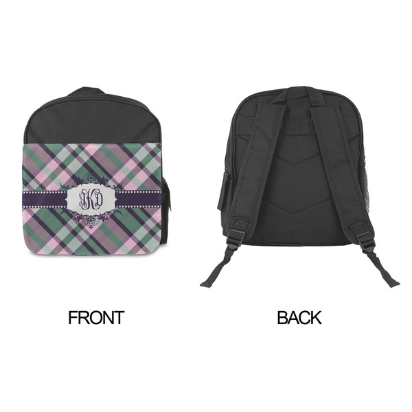 Plaid with Pop Kid's Backpack - Approval