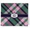 Plaid with Pop Kitchen Towel - Poly Cotton - Folded Half