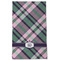 Plaid with Pop Kitchen Towel - Poly Cotton - Full Front