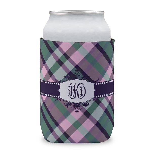 Plaid with Pop Can Sleeve