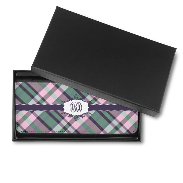 Plaid with Pop Ladies Wallet - in box