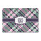 Plaid with Pop Large Rectangle Car Magnets- Front/Main/Approval