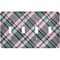 Plaid with Pop Light Switch Cover (4 Toggle Plate)