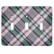 Plaid with Pop Light Switch Covers (3 Toggle Plate)