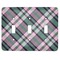 Plaid with Pop Light Switch Cover (3 Toggle Plate)