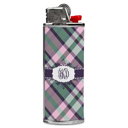 Plaid with Pop Case for BIC Lighters (Personalized)