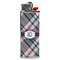 Plaid with Pop Lighter Case - Front