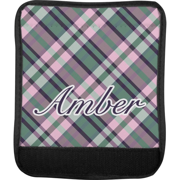 Plaid with Pop Luggage Handle Wrap (Approval)