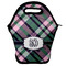 Plaid with Pop Lunch Bag - Front