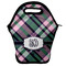 Plaid with Pop Lunch Bag w/ Monogram