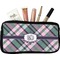 Plaid with Pop Makeup Case Small