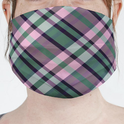 Plaid with Pop Face Mask Cover