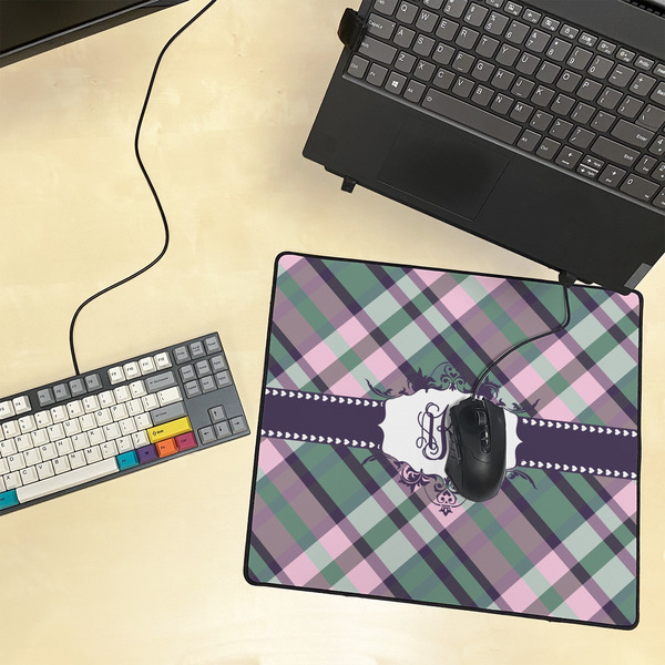 Plaid with Pop Medium Gaming Mats - LIFESTYLE