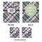 Plaid with Pop Medium Gift Bag - Approval