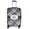 Plaid with Pop Medium Travel Bag - With Handle