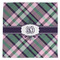 Plaid with Pop Microfiber Dish Rag - APPROVAL