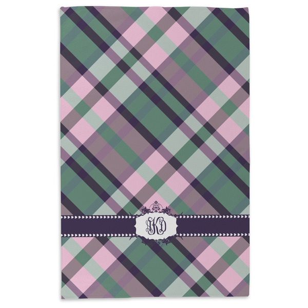 Plaid with Pop Microfiber Dish Towel - APPROVAL