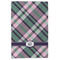 Plaid with Pop Microfiber Dish Towel - APPROVAL