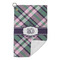 Plaid with Pop Microfiber Golf Towels Small - FRONT FOLDED