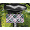 Plaid with Pop Mini License Plate on Bicycle - LIFESTYLE Two holes