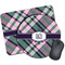 Plaid with Pop Mouse Pads - Round & Rectangular