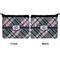 Plaid with Pop Neoprene Coin Purse - Front & Back (APPROVAL)