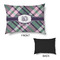 Plaid with Pop Outdoor Dog Beds - Medium - APPROVAL