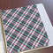 Plaid with Pop Page Dividers - Set of 5 - In Context