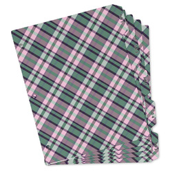 Plaid with Pop Binder Tab Divider Set (Personalized)