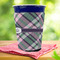 Plaid with Pop Party Cup Sleeves - with bottom - Lifestyle