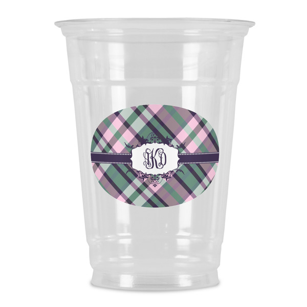 Custom Plaid with Pop Party Cups - 16oz (Personalized)