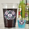 Plaid with Pop Party Cups - 16oz - In Context