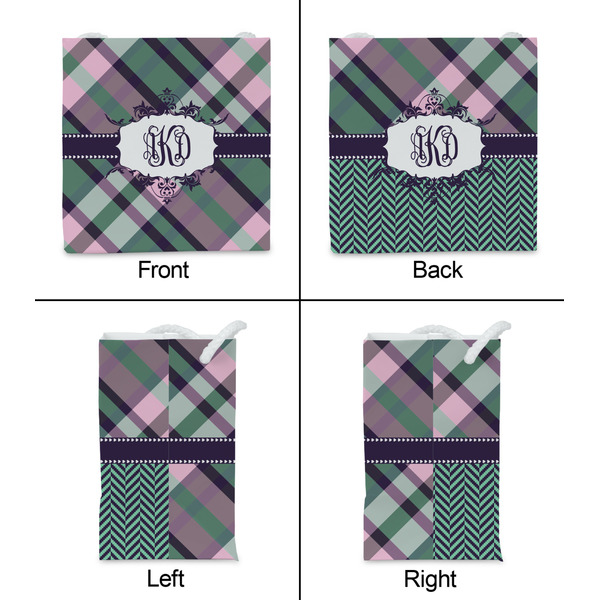 Plaid with Pop Party Favor Gift Bag - Gloss - Approval